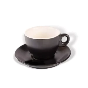 ClubHouse šálek s podšálkem Giacinto 195 ml matná černá