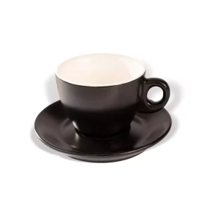 ClubHouse šálek s podšálkem Giacinto 300 ml matná černá