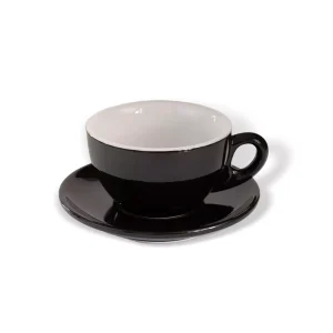 ClubHouse šálek s podšálkem Rosa 300 ml černá