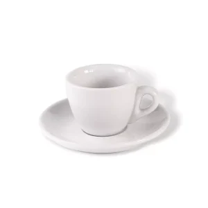 ClubHouse šálek s podšálkem Rosa 60 ml bílá