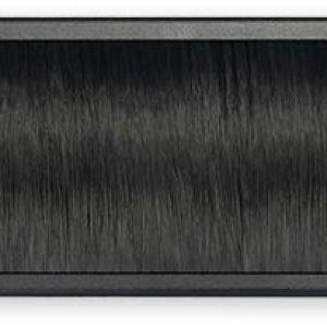 CM.BR01.02U – 19″ průchozí panel s kartáčem a lištou, 2U