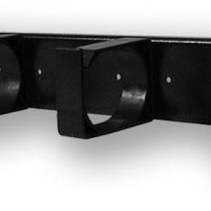 CM.VP00.5PO – 19″ vyvazovací panel, 1U, 5 x plastové oko