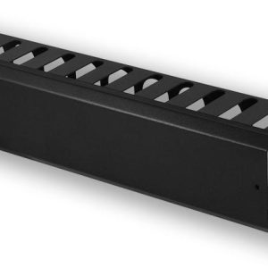 CM.VP01.02F – 19″ vyvazovací panel, 2U, kovový