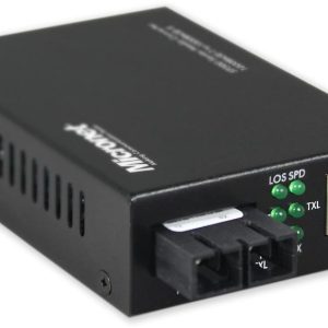 CONV-GT-802S – 1 Gbps, 10 km, SM-SC, duplex