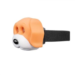 OXE LED čelová svítilna, pes