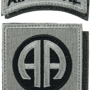 Nášivka: Divize výsadková 82. (AA) šedá | černá