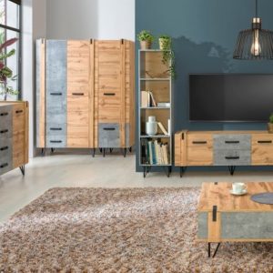 Dolmar Obývací stěna LOFTER 2 Dolmar