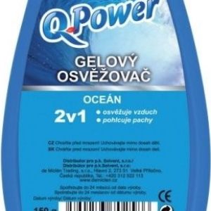 Q-Power Gelový osvěžovač 2v1 – oceán