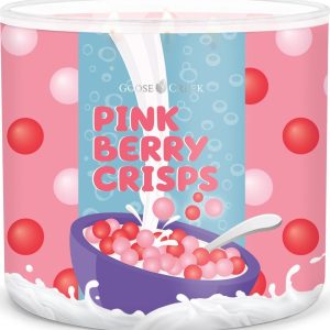 Goose Creek – Lupínky z růžových bobulí – Cereální kolekce Aromatická svíčka ve skle 411 g