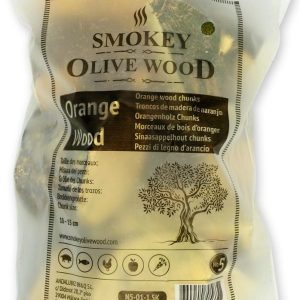 Smokey Olive Wood Špalíky k zauzování ze dřeva pomerančovníku Hmotnost: 1,5 kg