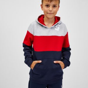 SAM 73 Chlapecká mikina LEAEL Červená 104