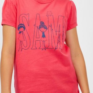 SAM 73 Dívčí triko IELENIA Růžová 116