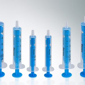 Chirana Injekční stříkačka LUER 5 ml, 100 ks, dvoudílná, jednorázová