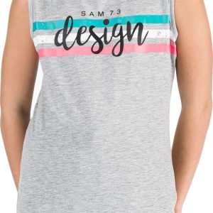 SAM 73 Dívčí tílko Šedá 116