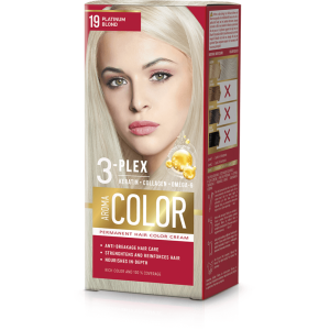 Barva na vlasy – platinová blond č.19 Aroma Color