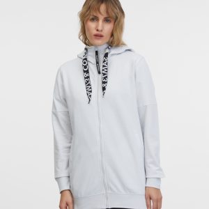 SAM 73 Dámská prodloužená mikina LISA Šedá 2XL