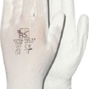 Rukavice povrstvené RS Ultra TEC, 1 pár, bílá Rozměr: 10
