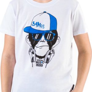 SAM 73 Chlapecké triko DEXTER Bílá 116