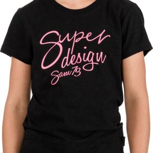 SAM 73 Dívčí triko CAITLYN Černá 116