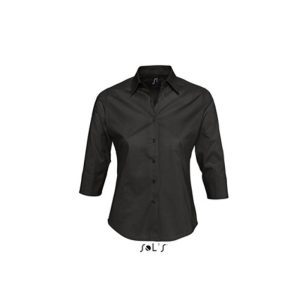 Dámská halenka Sol´s s 3/4 rukávem – různé barvy černá,XS