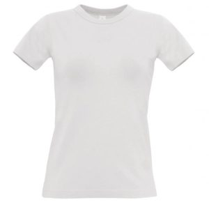Dámské triko B&C – bílé L