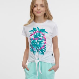 SAM 73 Dívčí triko KIARA Bílá 128