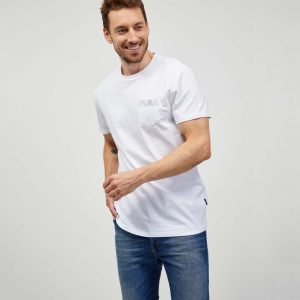 SAM 73 Pánské triko QUARIP Bílá S