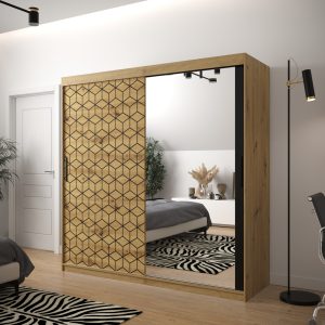 Abika Šatní skříň PLASTER 2  200/200/62 barevné provedení