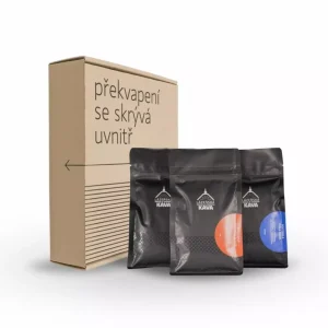 Degustační balení Lázeňské kávy Chuťová preference Espresso Balení 3×125 g
