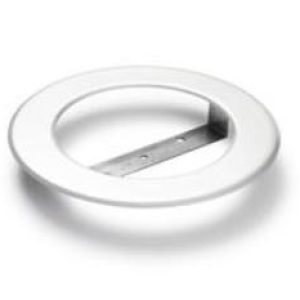 DR45 bílá – designový kroužek pro záp.montáž bílý