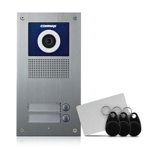 DRC-2UCHD/RFID – dveřní stan. s kam., 2 tlač., HD Ready, RFID