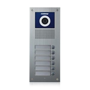 DRC-6UC – dveřní stanice s kamerou, 6 tlač., CVBS