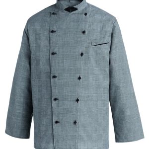 Kuchařský rondon EGOchef Albert Galles (šedé káro) 4XL