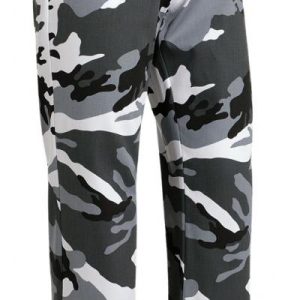 Kuchařské kalhoty EGOchef Maskáče, 100% bavlna L