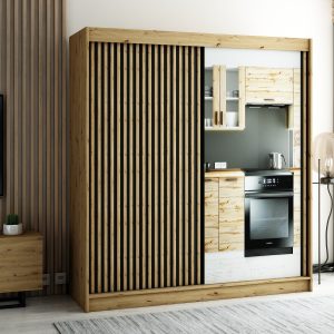 Abika  skříň LAMELO 2  200/200/62