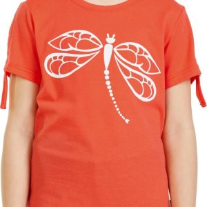 SAM 73 Dívčí triko RAELYN Hnědá 128