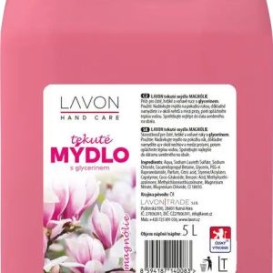 LAVON tekuté mýdlo 5 l Vůně: Magnólie