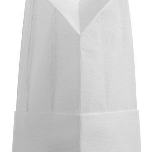 Papírová vysoká kuchařská čepice EGOchef