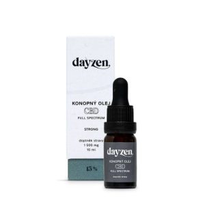 Full spectrum CBD konopný olej 15% Dayzen 10ml
