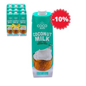 XL balení – Kokosové mléko na vaření bez konzervantu COCOXIM 12×1000 ml