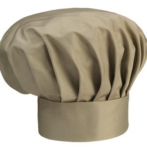 Vysoká kuchařská čepice EGOchef – béžová