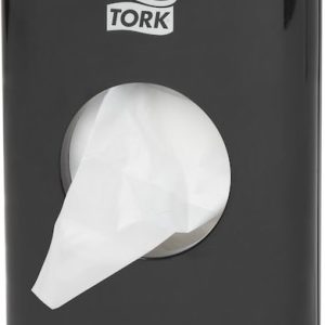 566008 Tork zásobník na hygienické sáčky, černý, B5