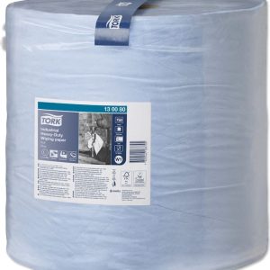 130080 Tork Heavy-Duty průmyslová papírová utěrka, modrá, W1