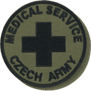 Nášivka: MEDICAL SERVICE [ssz] olivová | černá