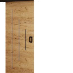 Abika Posuvné dveře 90 Beni Y  90/204/ krycí lišta 200/12/7 barevné provedení