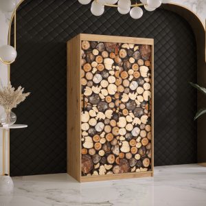 Abika  skříň DREWNO 1  100/200/62 barevné provedení