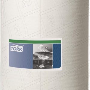 510137 Tork jemná čistící utěrka – malá role (SOFT), 1 vrstva, bílá, W2,W3,W1