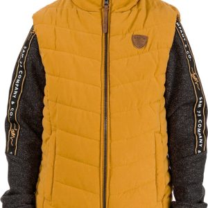 SAM 73 Dívčí vesta KITTY Žlutá 128