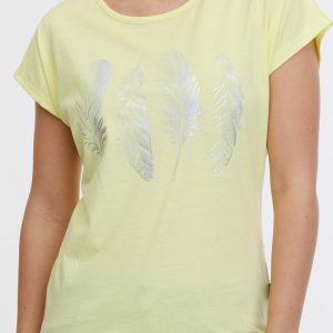 SAM 73 Dámské triko CLORINDA Žlutá 2XL