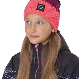 SAM 73 Dívčí čepice JOY Růžová UNI